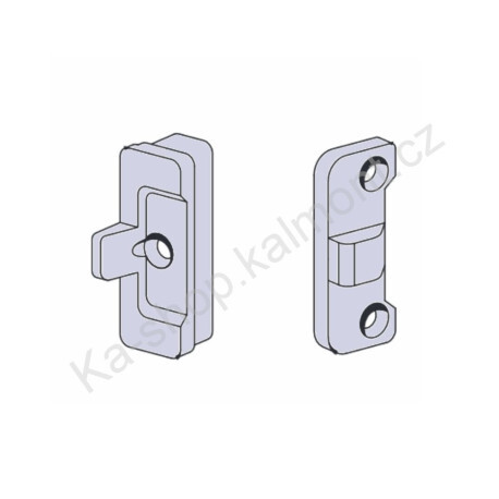 Pant přítlačný skrytý pro otevírací dřevěné okno a balkon, 20-9/12