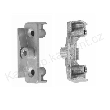 Protikus pojistky Roto pro dvoukřídlé okno a balkonové dveře s drážkou 16 mm