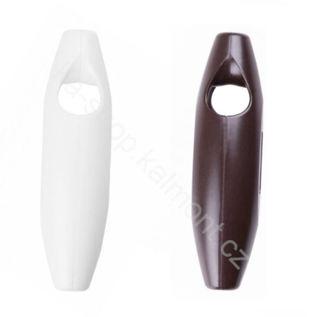 Závaží ovládacího řetízku rolety, 75 x 22 mm, Barva Bílá