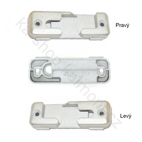 Protiplech OS Roto na plastové okno a balkon, Kömmerling Eurodur 3S, Provedení Levý