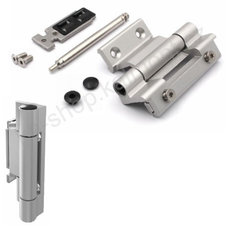 Pant na hliníkové otevíravé křídlo Schüco, stříbrný, max. 90kg