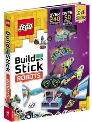LEGOÂ® Books: Build and Stick: Robots - Buster Books, LEGOÂ®