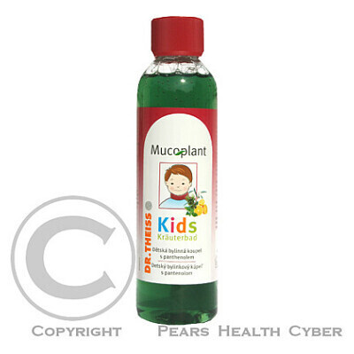 Mucoplant Dětská bylinná koupel s panthenolem 250ml + kačenka