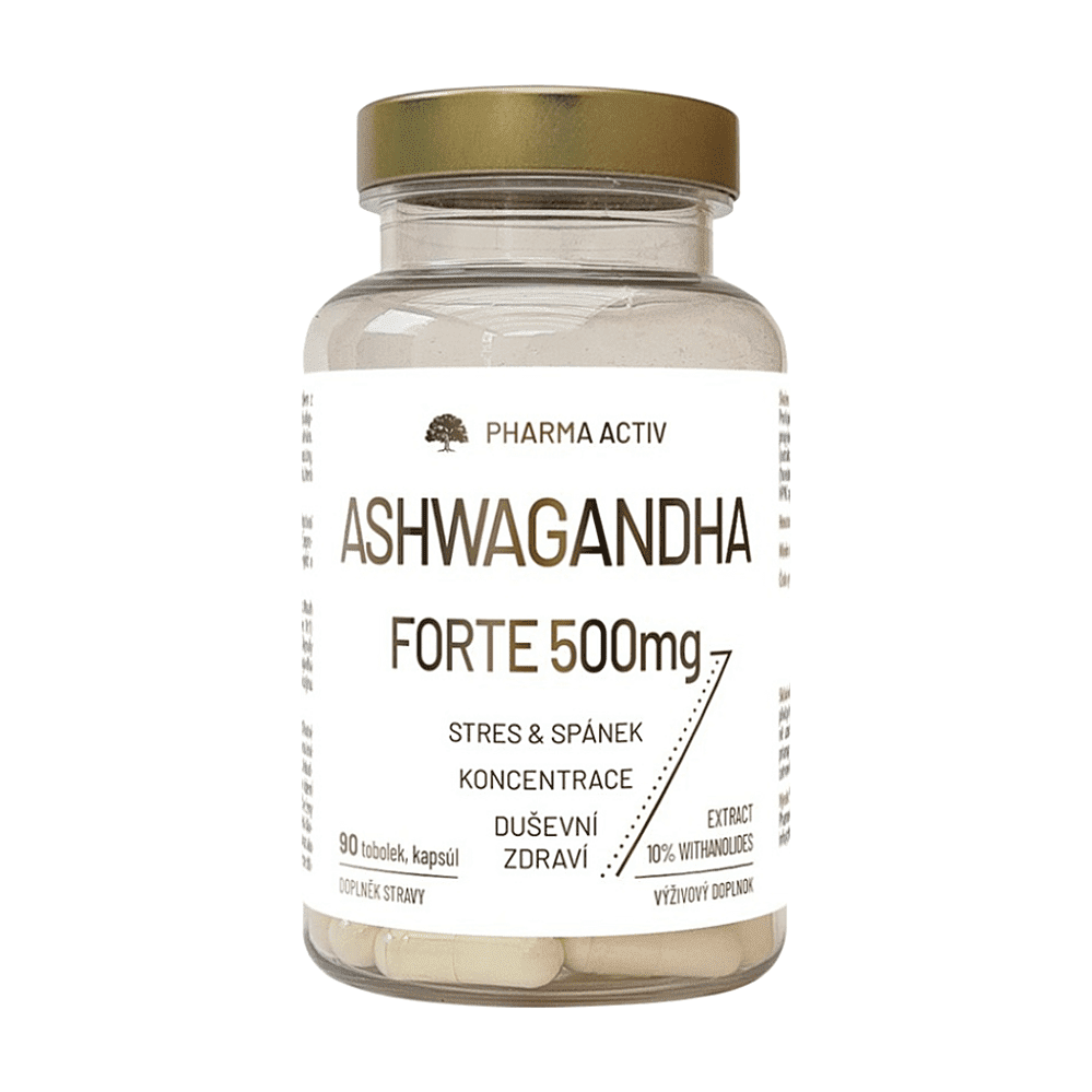 PHARMA ACTIV Ashwagandha Forte 500 mg 90 tobolek