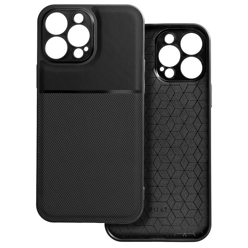 Pouzdro silikon Xiaomi Redmi 15 4G Noble s podložkou pro magnet držák černé