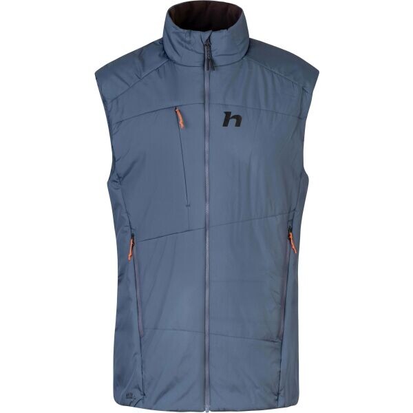 Hannah DEYN VEST Pánská zateplená vesta, modrá, velikost