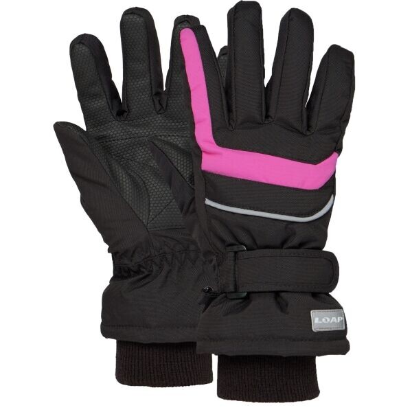 LOAP RODI Dětské rukavice, černá, velikost 4Y