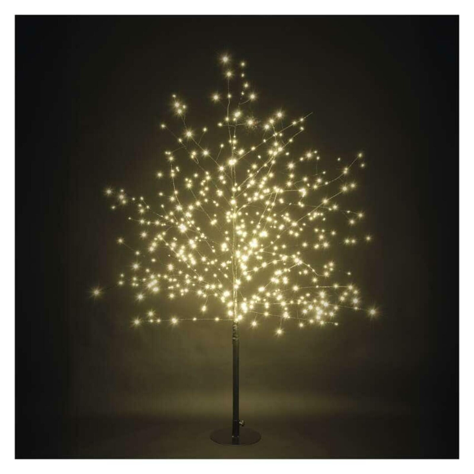 Emos LED svítící stromek, 120 cm, venkovní i vnitřní, teplá bílá, časovač DCTW30