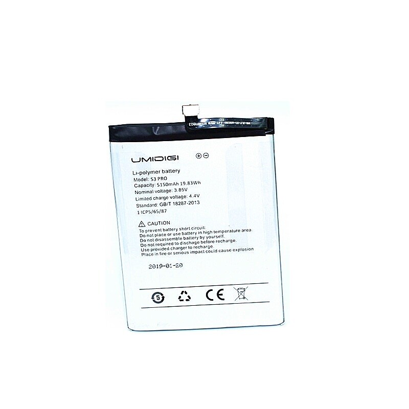 Baterie UMIDIGI S3 PRO 5150mAh Original (volně)