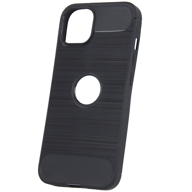 Pouzdro silikon Xiaomi Redmi 15C Forcell Carbon s výztuhou černé
