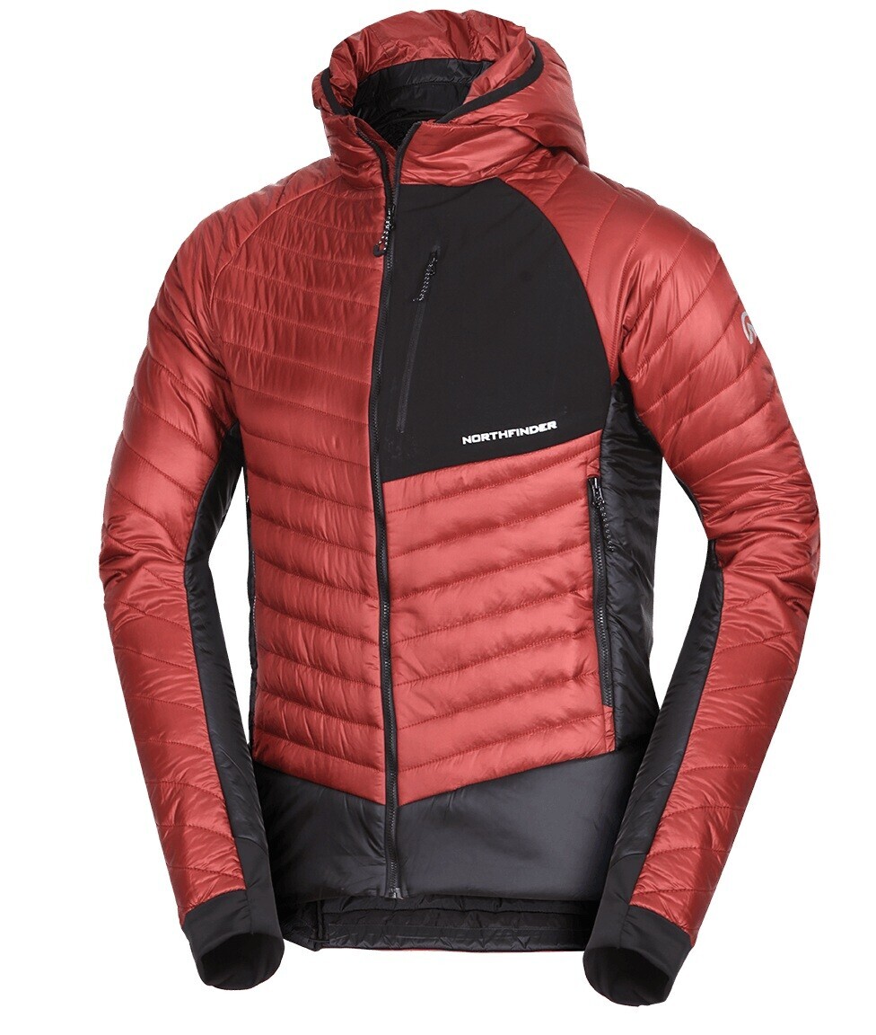 Northfinder BALINT brickblack pánská bunda BU-5331OR-691 Velikost: M 8584153641140