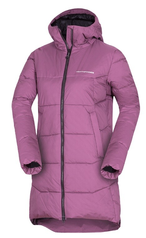 Northfinder RHIANNON purplegrape dámský kabát BU-6334OR-359 Velikost: S 8584153622958