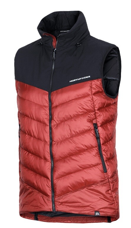 Northfinder JEDRICK brickblack pánská vesta VE-3500OR-691 Velikost: M 8584153641416