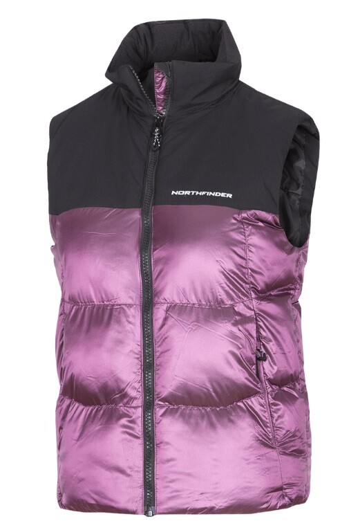 Northfinder SHANNA plumblack dámská vesta VE-4500OR-671 Velikost: S 8584153639383