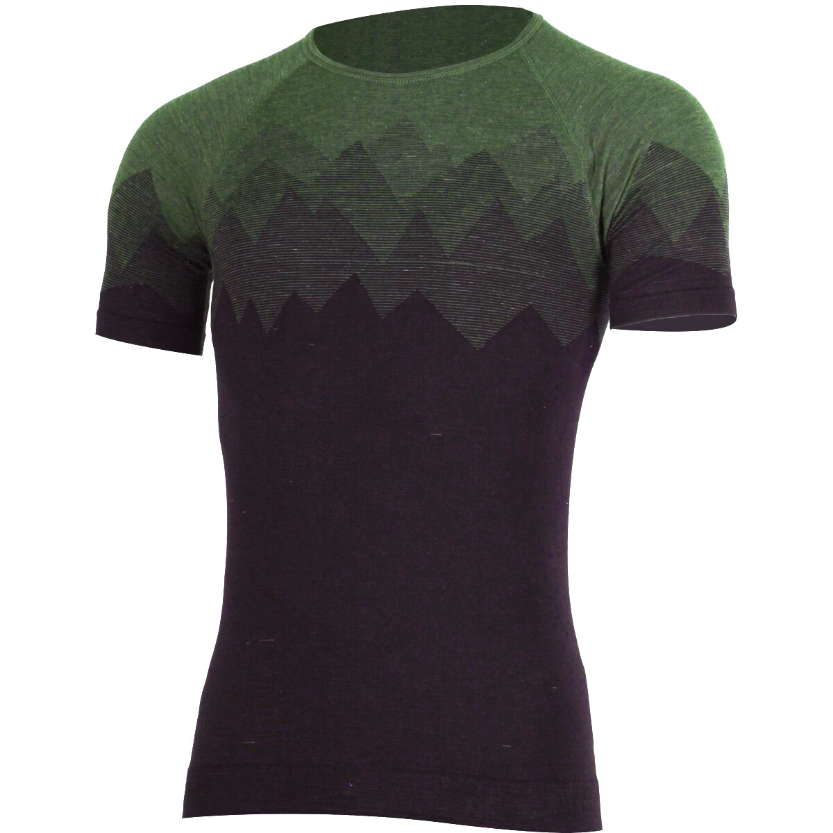 Lasting pánské merino triko WESOR 6169 zelené Velikost: S/M