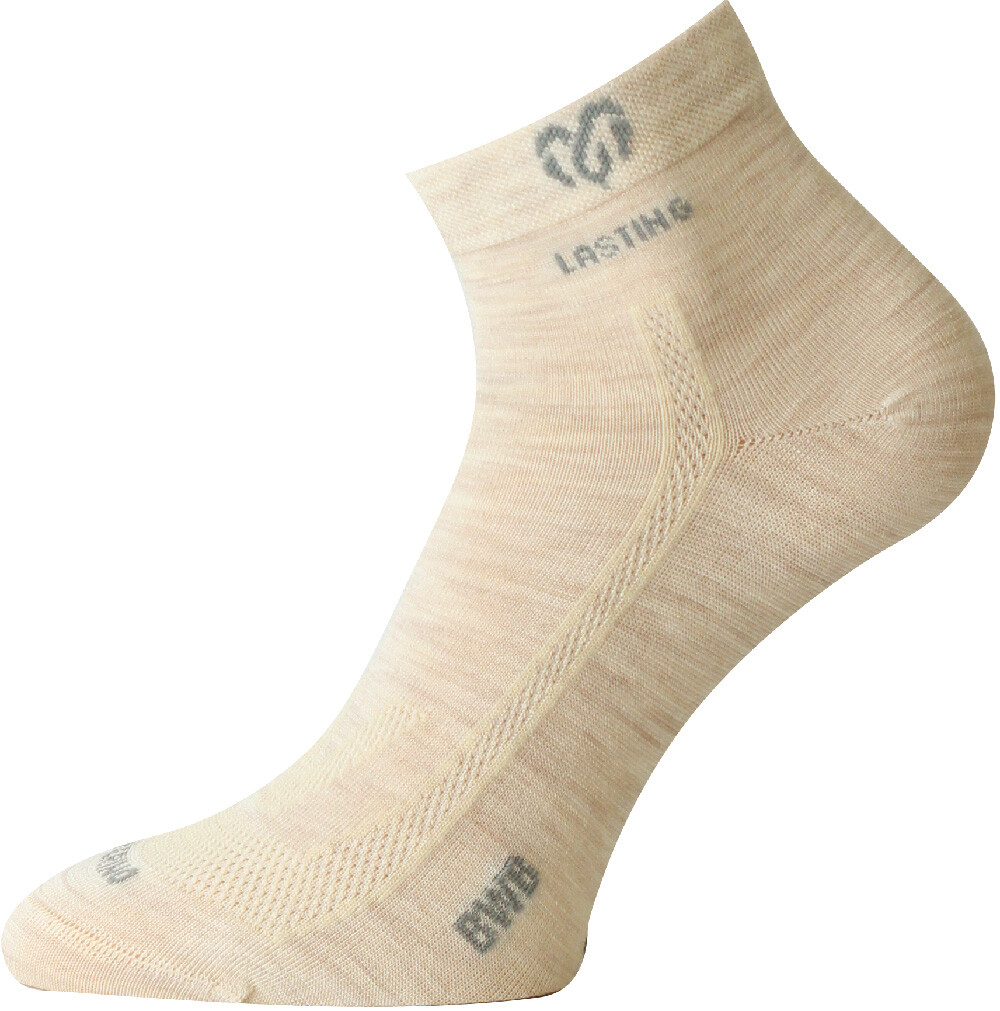 Lasting merino ponožky BWB 700 béžové Velikost: L