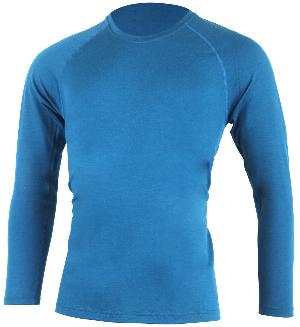 Lasting pánské merino triko ATAR 5454 modré Velikost: L