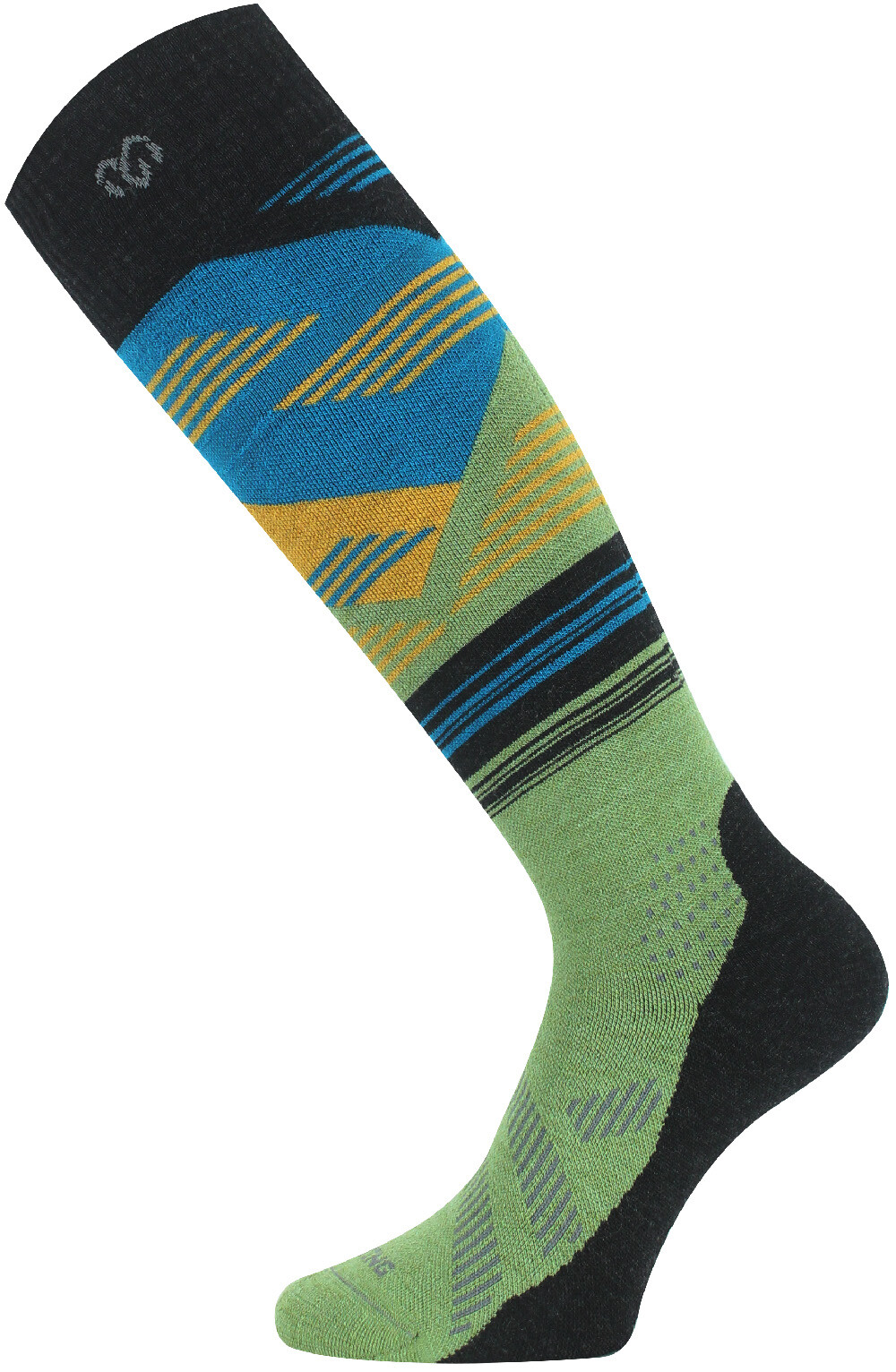 Lasting merino lyžařské podkolenky SIW 816 černé Velikost: S