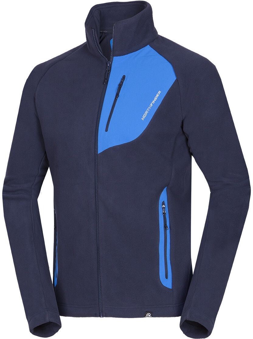 Northfinder PUPOV blueblue pánská mikina MI-3738PRO-387 Velikost: M 8584153281711