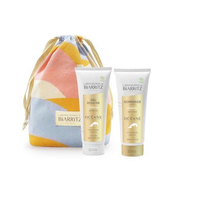Laboratoires de Biarritz Combo OCEAN sprchový gel a tělový peeling 400ml