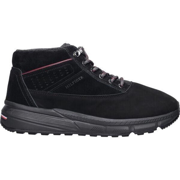 Tommy Hilfiger HILFIGER W NBK SDE HYBRID BOOT Pánská kotníková obuv, černá, velikost