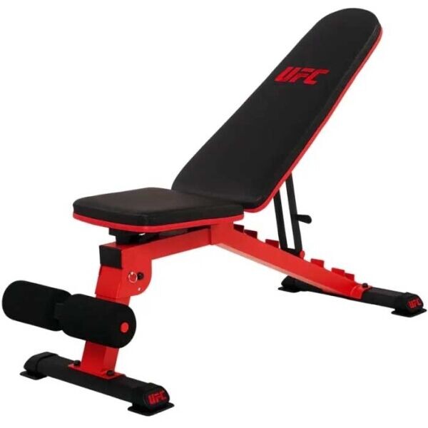 UFC FOLDING FID BENCH Posilovací lavice, černá, velikost