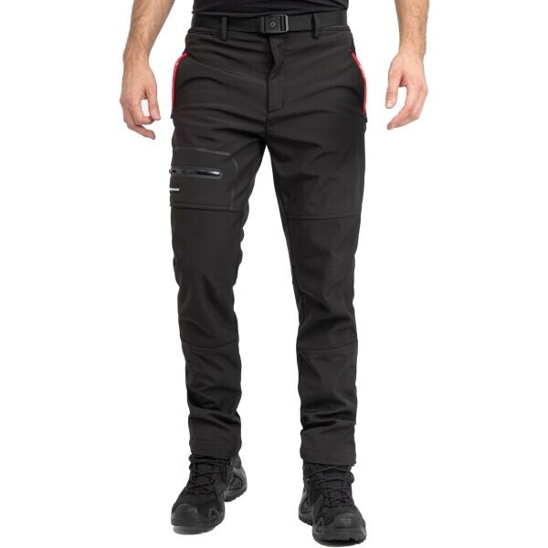 HOHENHORN TREKMASTER Pánské outdoor kalhoty, černá, velikost