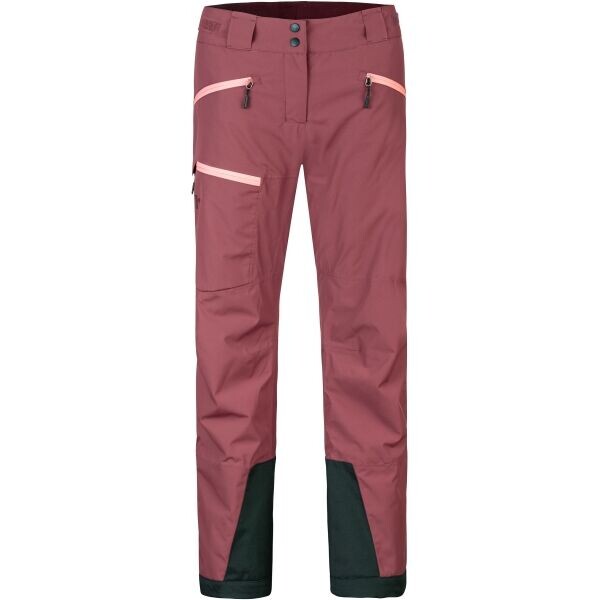 Hannah BONS Dámské lyžařské kalhoty, růžová, velikost