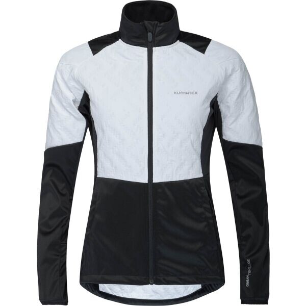 Klimatex VIRPI Dámská hybridní bunda, bílá, velikost XXL