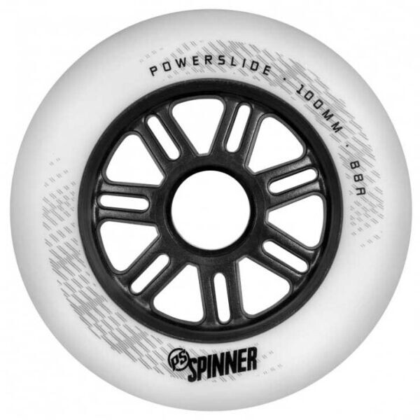 Powerslide KOLEČKA POWERSLIDE SPINNER WHITE (4KS) Freeskate kolečka, , velikost