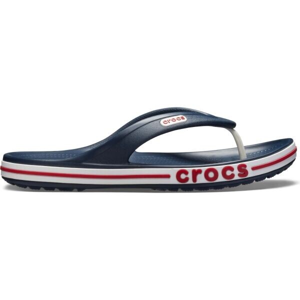 Crocs BAYABAND FLIP Unisex žabky, tmavě modrá, velikost 41/42