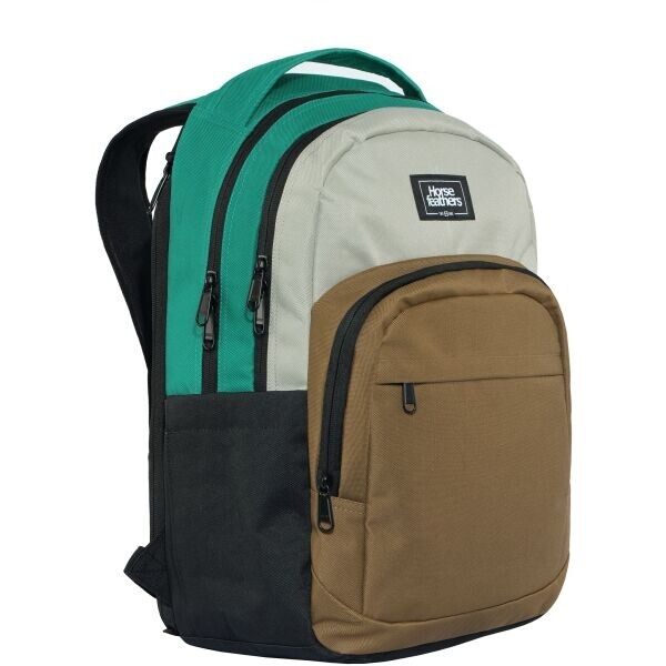 Horsefeathers CLOUT PACK Městský batoh, zelená, velikost