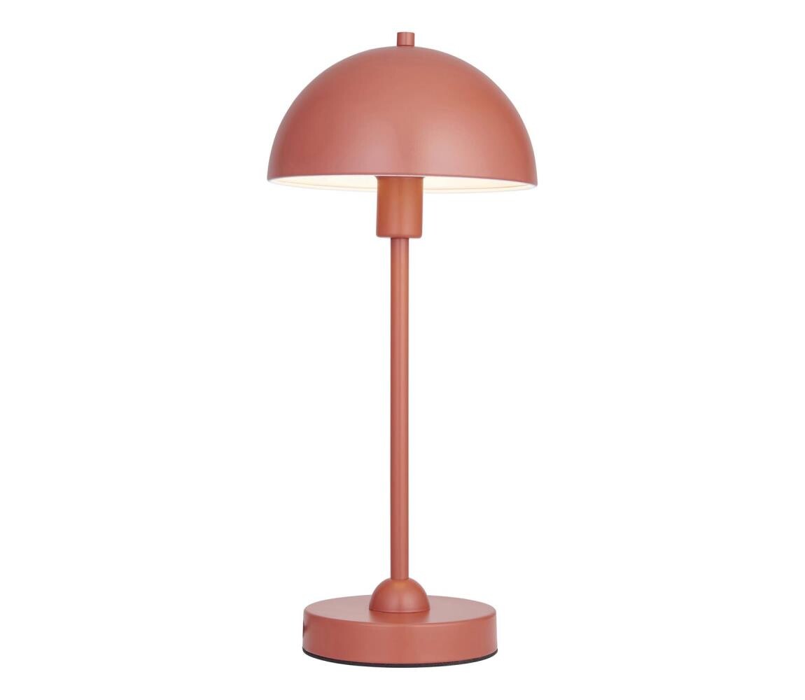 Endon 98496 - Stolní lampa SAROMA 1xE14/7W/230V cihlová 98496