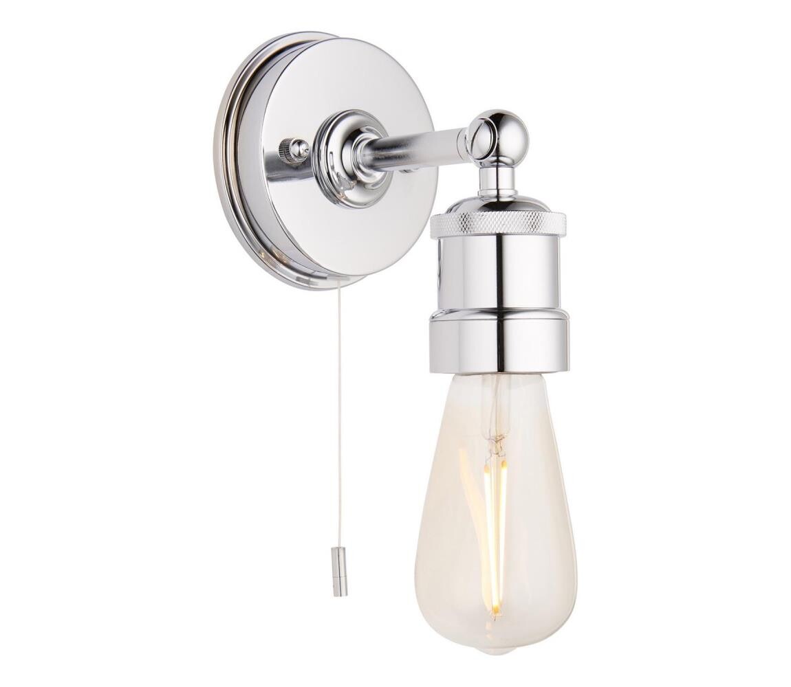 Endon 95505 -Koupelnové nástěnné svítidlo MILLER 1xE27/6W/230V IP44 lesklý chrom 95505