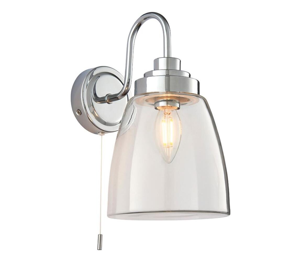 Endon 77088-Koupelnové nástěnné svítidlo ASHBURY 1xE14/4W/230V IP44 lesklý chrom 77088