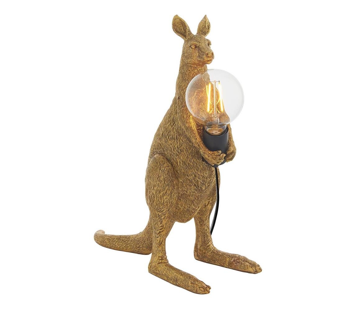 Endon 95075 - Stolní lampa KANGAROO 1xE27/10W/230V zlatá 95075