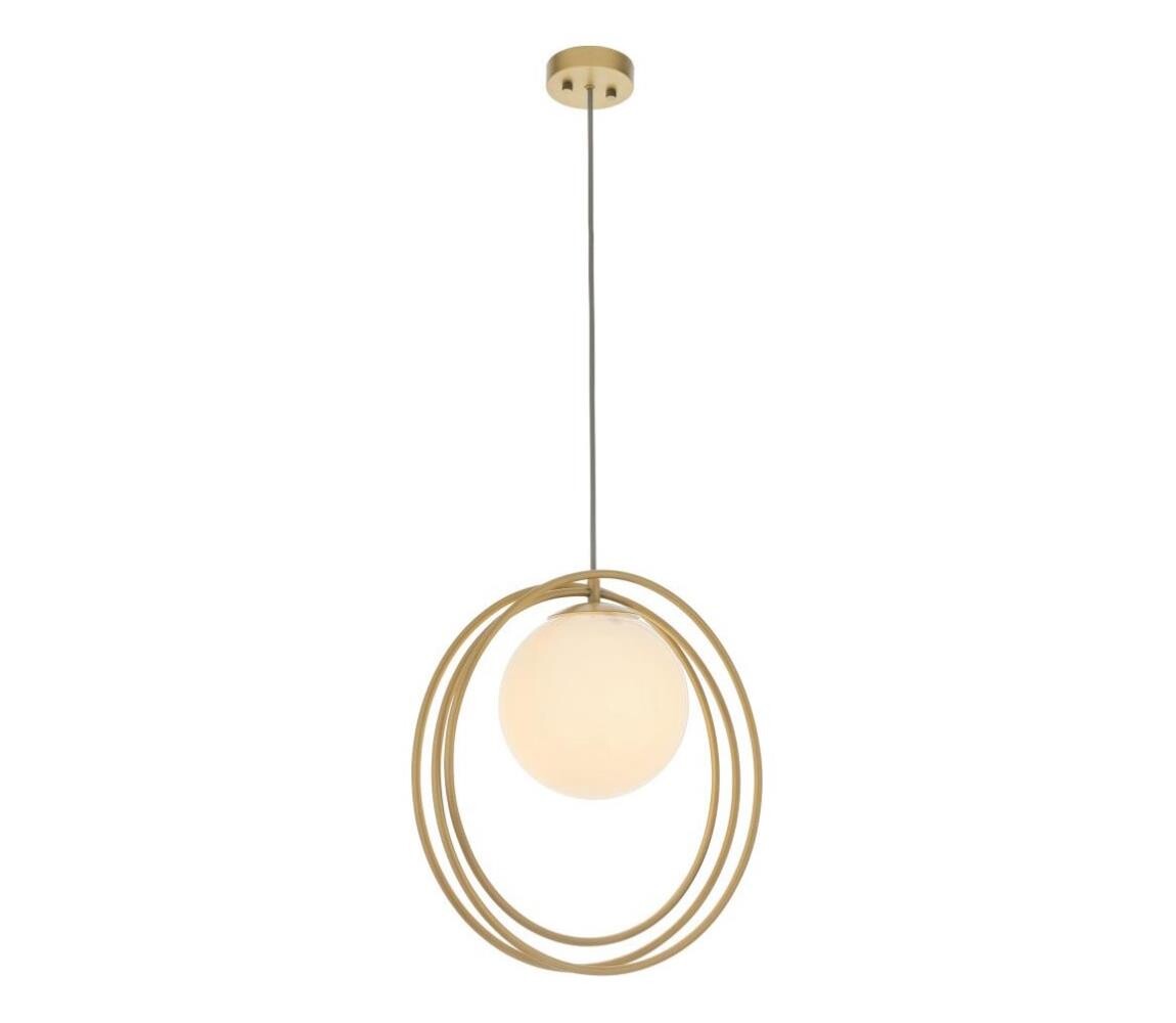 Endon 92488 - Lustr na lanku EMILIO 1xE27/10W/230V zlatá 92488