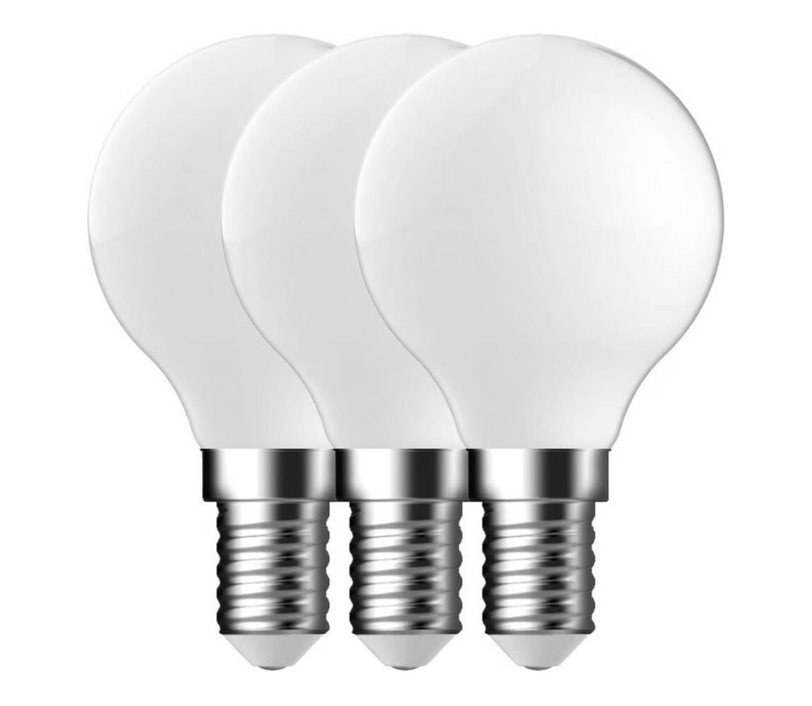 Nordlux - SADA 3x LED Žárovka G45 E14/4W/230V 2700K 6923933820023