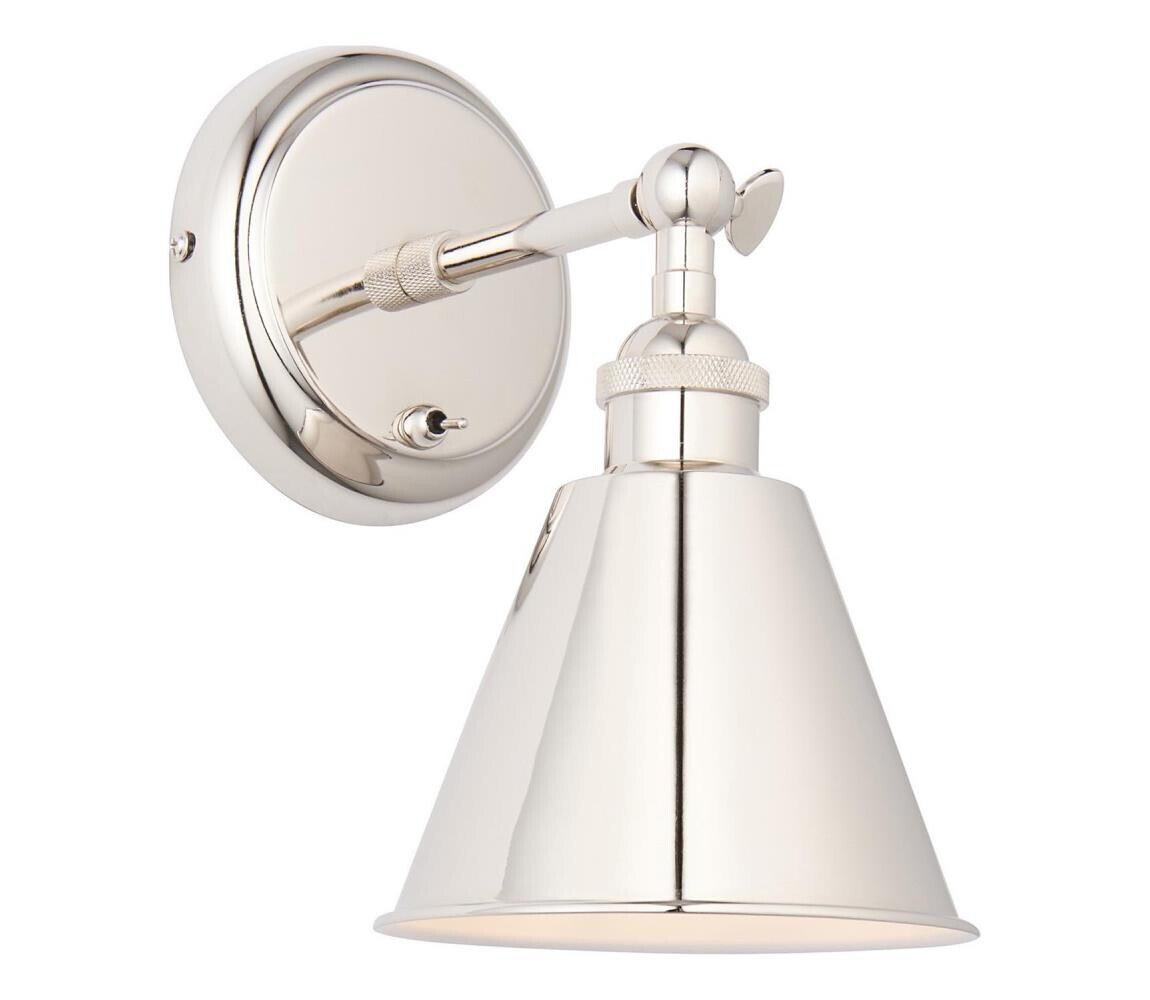 Endon 98716 - Nástěnné bodové svítidlo HALLE 1xE14/40W/230V lesklý chrom 98716