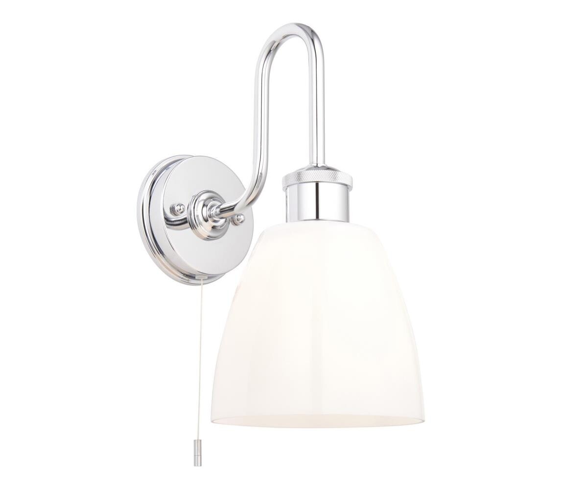 Endon 95506 -Koupelnové nástěnné svítidlo PIPER 1xE27/10W/230V IP44 lesklý chrom 95506