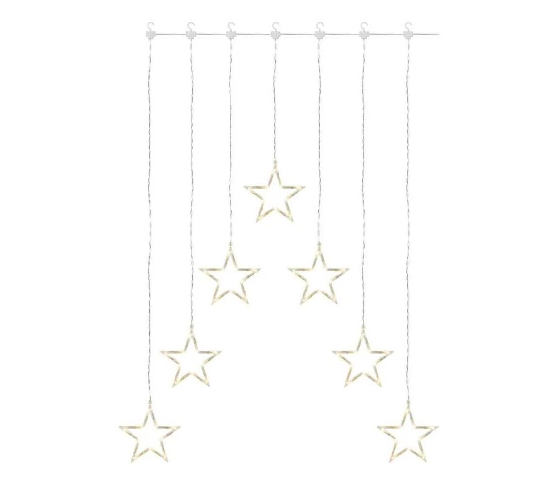 LED Vánoční závěs 70xLED/3,6W 567x125 cm teplá bílá DCGW14