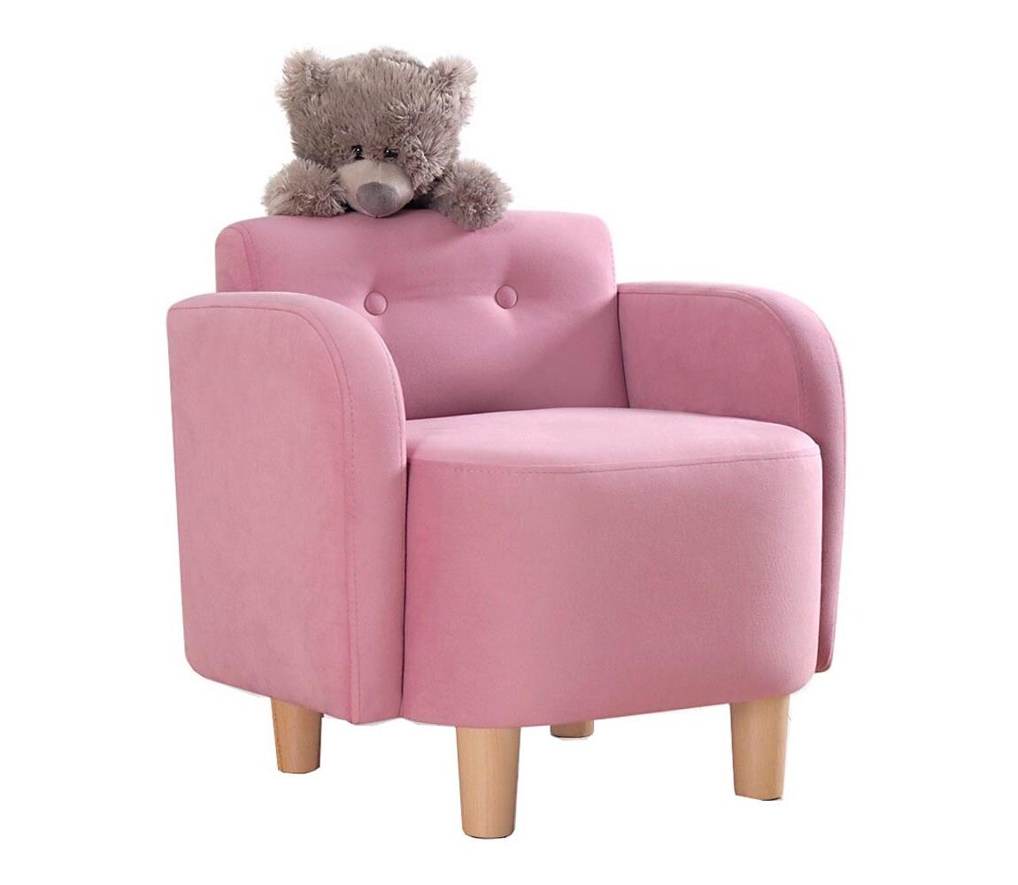 Dětské křeslo DORY růžová 209FLF1113