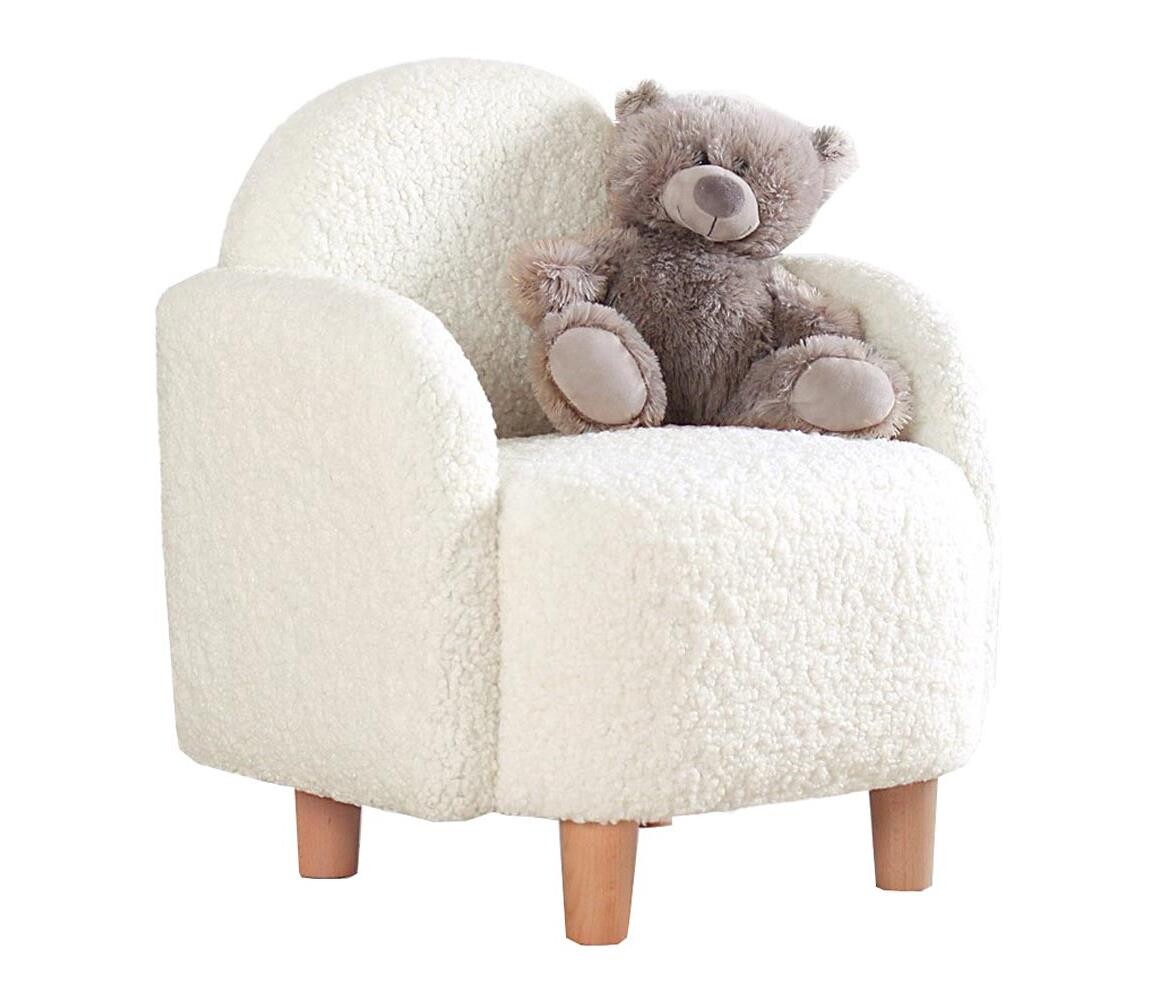 Dětské křeslo DORY bílá 209FLF1116