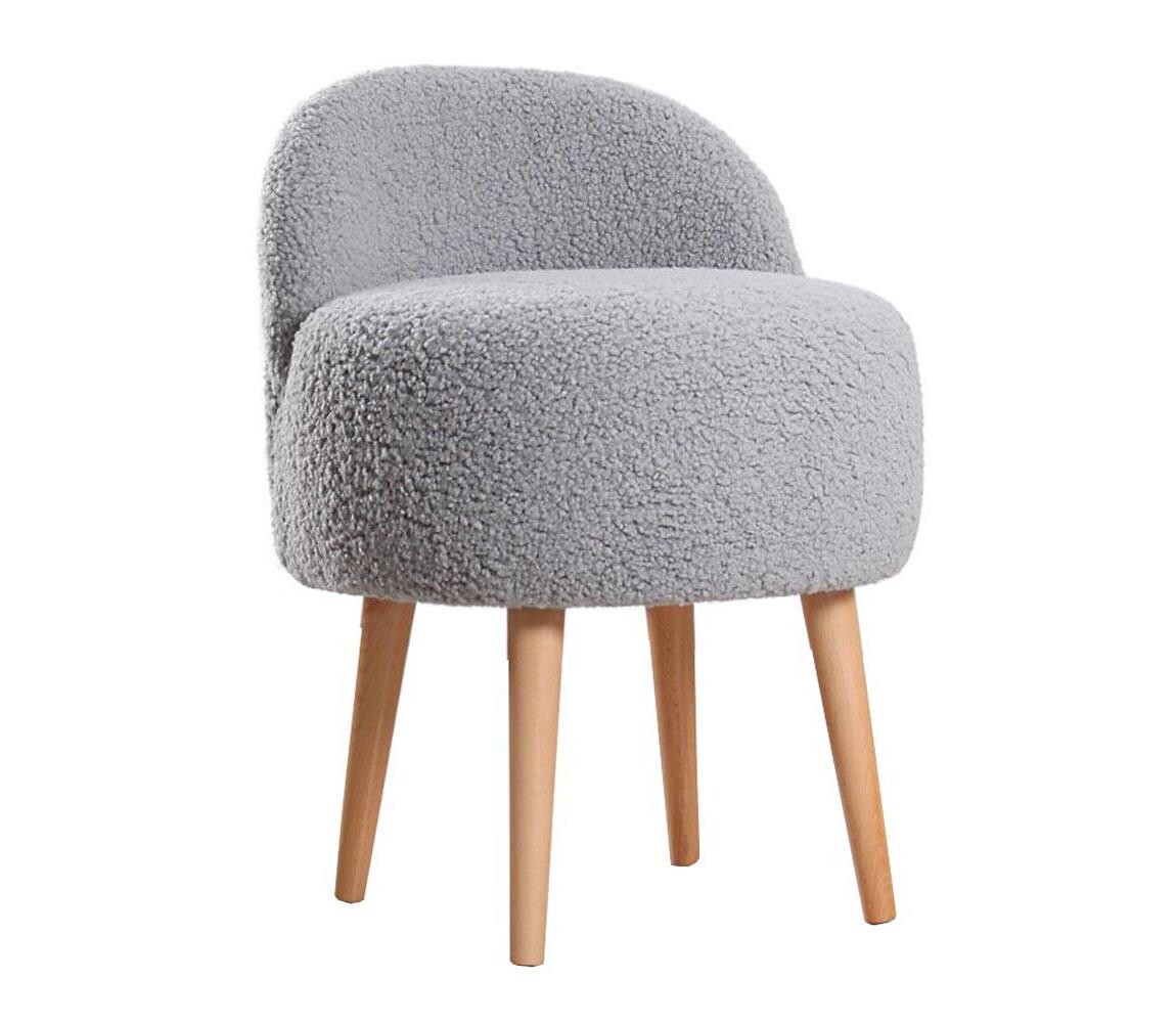 Taburet MIKI pr. 46 cm šedá 209FLF1152