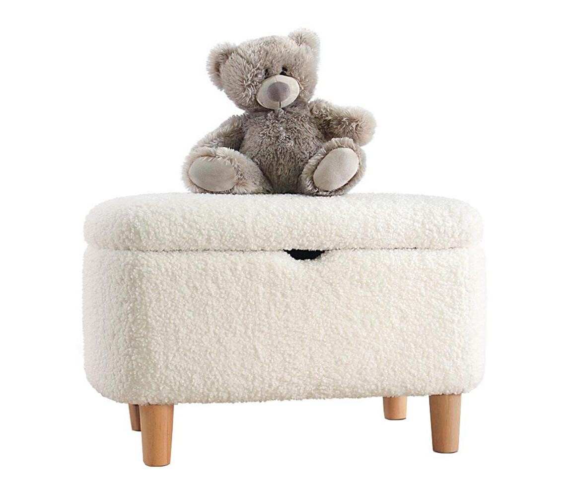 Taburet PIXI 37x61 cm bílá 209FLF1320