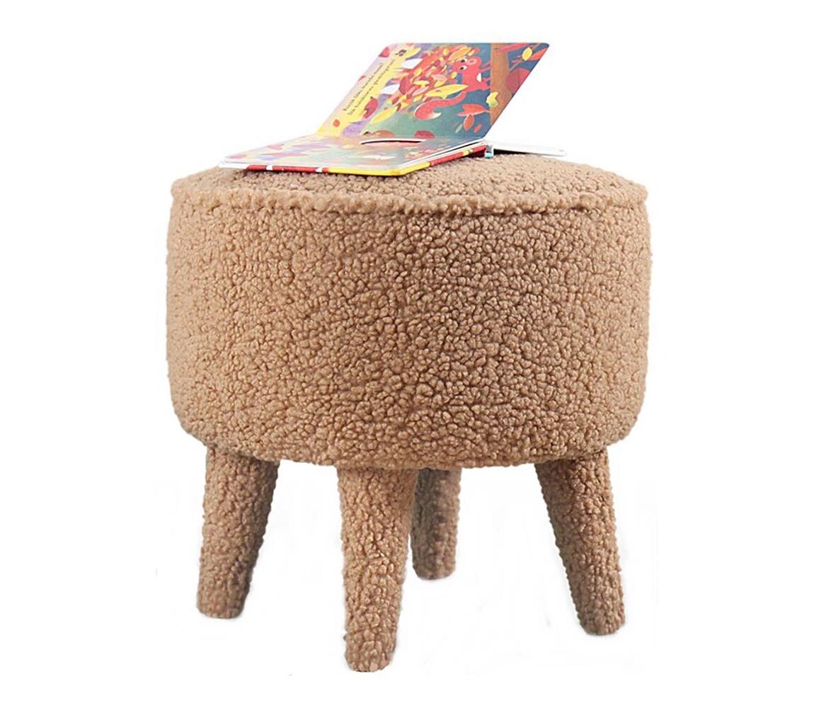 Taburet PIXI pr. 38 cm hnědá 209FLF1324