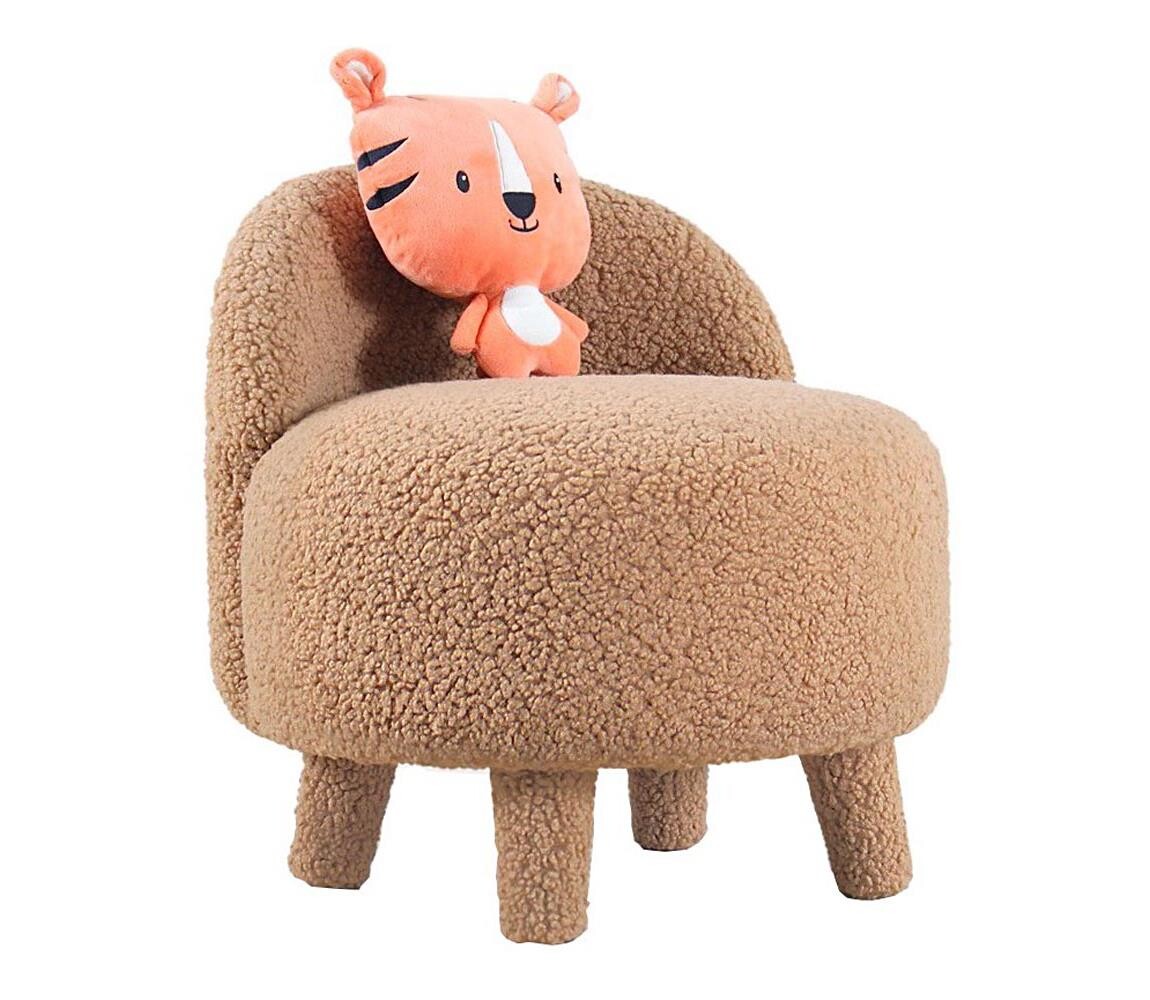 Taburet PIXI pr. 46 cm hnědá 209FLF1326