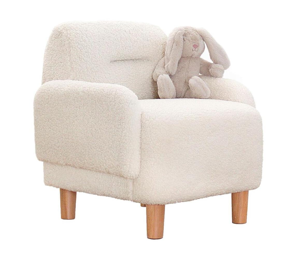 Dětské křeslo LORY bílá 209FLF1427