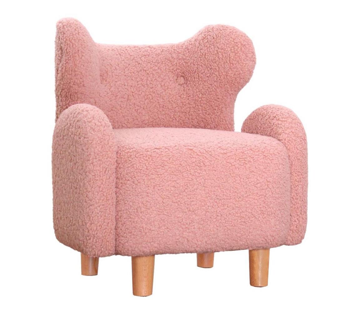 Dětské křeslo TOBI růžová 209FLF1432