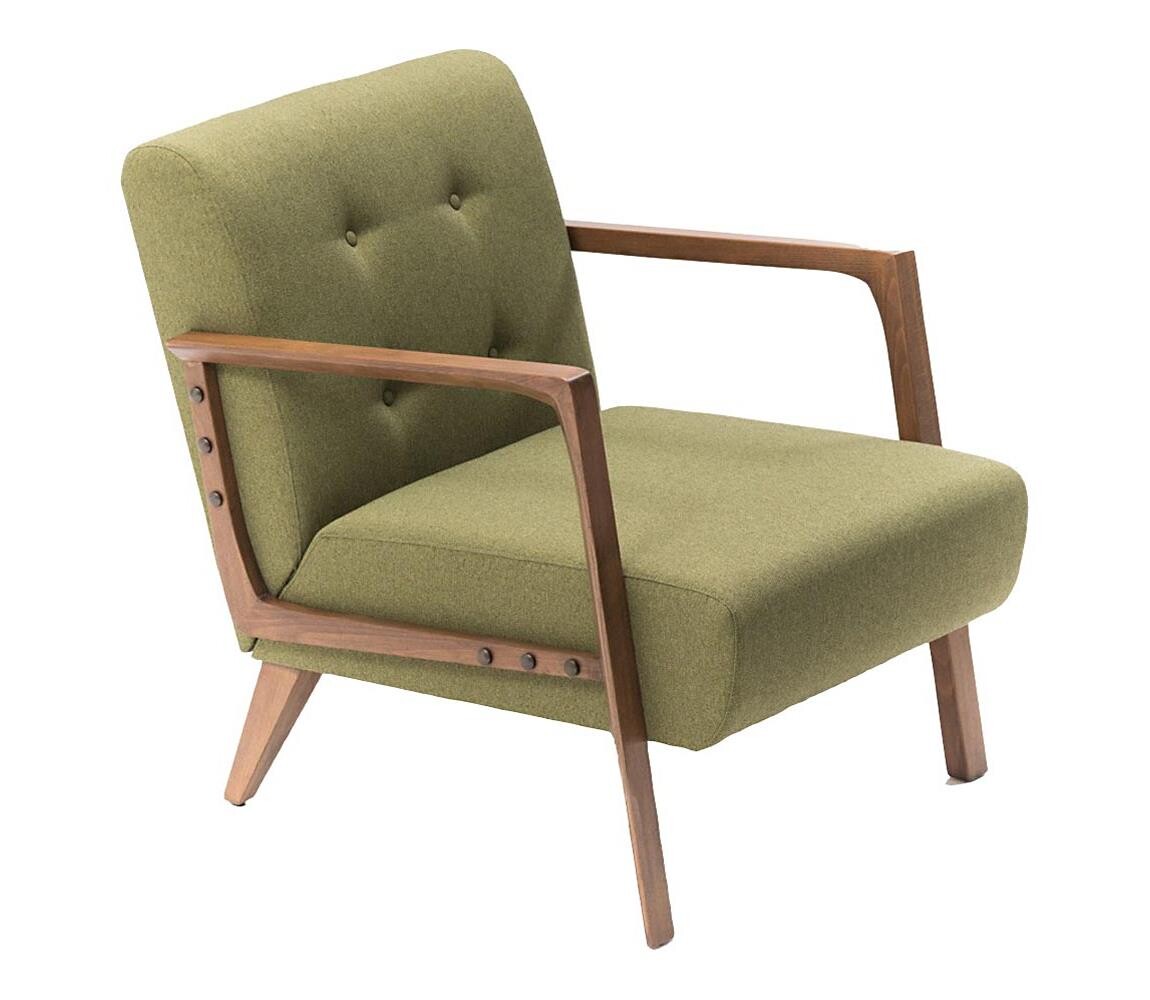 Křeslo PUKI zelená 825BLC2321